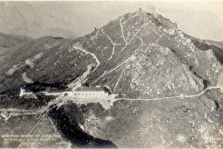 Aero view on Mount Tamalpais Tavern (1900)