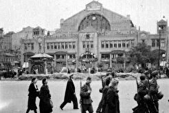 Бессарабський ринок на Хрещатику часів Другої світвої війни (1941)