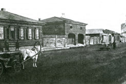 Улица старого Якутска (1865)