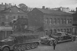 На Нямігскай вуліцы пад час гітлераўскай акупацыі (1941)
