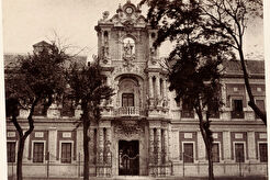 Sevilla. Puerta del Palacio San Telmo (St Elme) (1859)