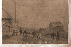 Главная улица города Петропавловска в Камчатке (1882)