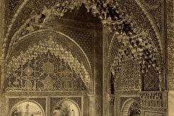 Granada. Alhambra, Angulo del Mirador de Lindaraja (1880)