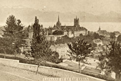 Lausanne et le Lac Léman (1870)