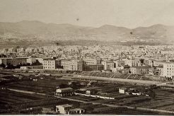 Vista general desde Monjuich (1860)
