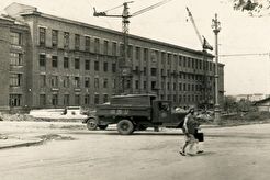 Строительство здания политехнического института (1960)
