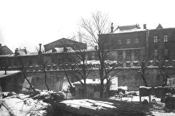 Стена Китай-города со стороны площади Свердлова (1930)