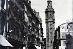 Valencia. Torre de Santa Caterina con seis campanas (1895)
