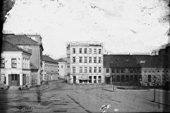 Torggata fra Stortorvet (1863)
