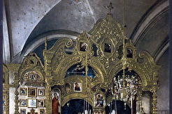 Свято-Троицкий собор. Рака св. св. Зосимы и Савватия (1887)