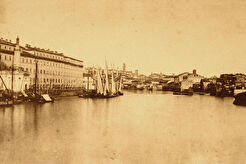 Velieri a Ripa Grande (1850)