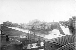 Площадь Революции, улицы Кирова и Воровского (1940)