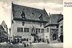 Partie am alten Rathaus (1890)