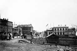 Городская управа и дом военного губернатора Приморской области (1901)