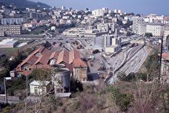 Le dépôt des Chemin de fer de la Corse de Bastia (1981)