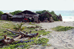 "Mr. John’s Restaurant & Bungalows" on Nai Harn Beach (1976)
