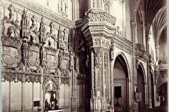 Toledo. Vista interior lateral de San Juan de los Reyes (1865)