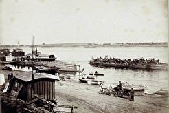 Ярославль. Перевозная пристань.  (1880)
