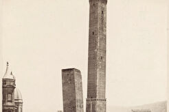 Torre Asinelli e Garisenda (1860)