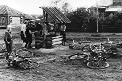 Подмосковье. В селе Сельвачёво. Водопой (1955)