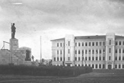 Площадь Свободы (Сталина-Ленина) в Хабаровске (1947)