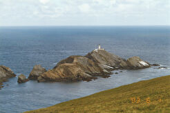 Muckle Flugga lighthouse and Out Stack (1993)