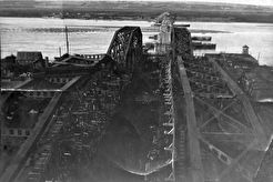 Строительство моста имени Коммунистического интернационала молодежи (1930)