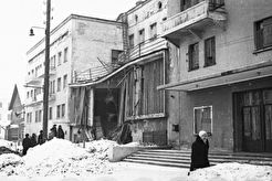 Разрушения гостиницы «Арктика» (1941)