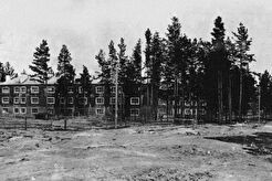 Жилые каменные дома на ст. Эйхе (1930)