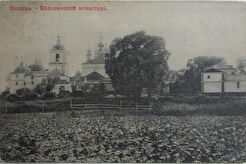 Белопесоцкий монастырь. Колокольня, вид с востока (1900)