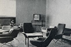 Аэровокзал "Домодедово". Комната отдыха. Фрагмент (1964)