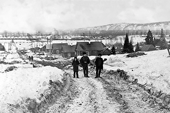 Мыски. Лесхозная улица (1960)