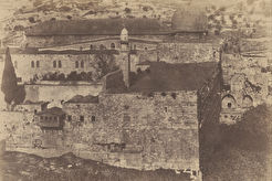 Jérusalem. Enceinte du Temple. Mosquée El-Aksa. Мечеть аль-Акса, Масджид аль-Акса (1854)