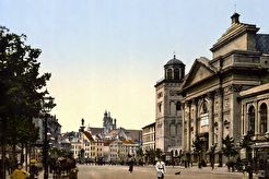 Warszawa. Krakowskie Przedmieście  (1900)