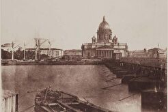 Вид на Исаакиевский собор (1852)