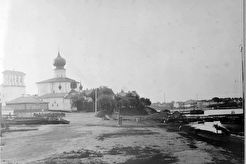 Вид на церковь Пароменской Божьей матери (1900)