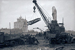 Установка памятника Ленину (1960)