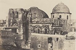 Иерусалимский храм Воскресения Христова, более известный как храм Гроба Господня (араб. كنيسة القيامة‎‎, арм. Սուրբ Հարություն տաճար, греч. Ναός της Αναστάσεως, лат. Sanctum Sepulchrum), (1855)