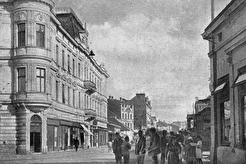 Раскрсница Кнез Михаилове и Обилићевог венца (1900)