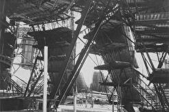 Строительство Останкинской телевизионной башни (1961)