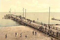 Zoppot. Landungsbrücke (1895)
