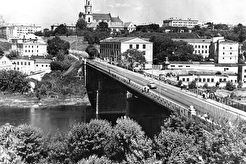Гродно. Мост через Неман. (1960)