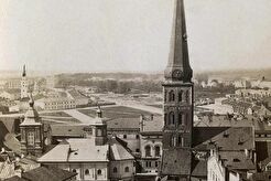 Вид на город с Домского собора (1880)