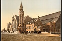 La station. Bruges (1890)