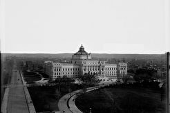 Library of Congress from Capitol dome, Washington, D.C. (1880)
