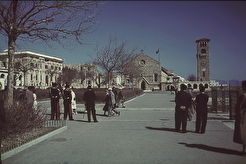 Promenade si affaccia sulla chiesa Evangelismos (1936)