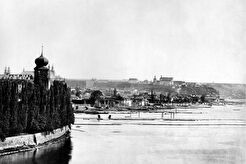 Panoramatický pohled přes Vltavu (1863)