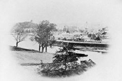 Панорама города от предместья Снипишки (1860)