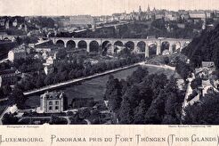 Panorama pris du Fort Thüngen (1899)
