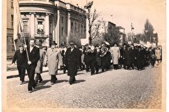 Первомайская демонстрация на улице Ленина (1959)